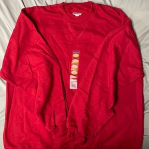 Men’s Jerzers (a Russell company), Red Crewneck